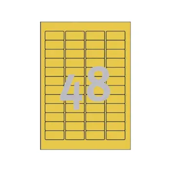 etiket avery l/i/k l6041 45.7x21.2mm 960st ge