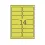 etiket laser avery l7263y 99.1x38.1mm fluor g