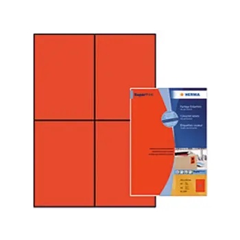 etiket herma superprint 4397 105x148mm rood 4