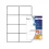 etiket herma superprint 5062 105x74mm wit