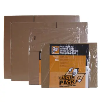 verzenddoos cleverpack enkelgolf 305x220x250m
