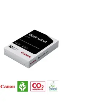 Kopieerpapier black label zero a4