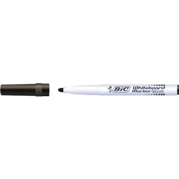 Bic whiteboardstift rond 2mm zwart