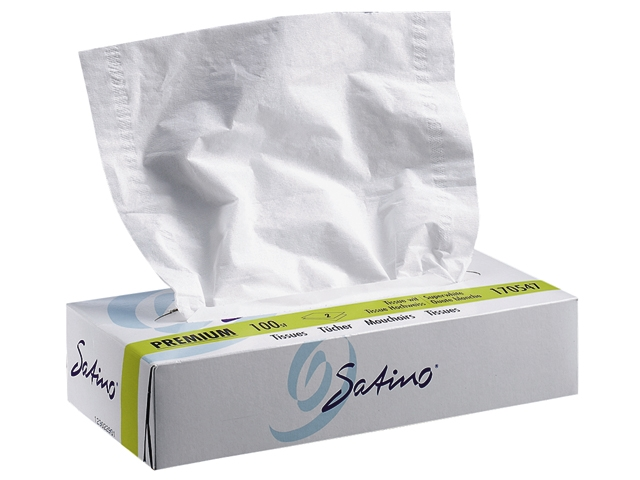 Satino tissues facial 2-laags 100st