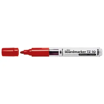 Viltstift tz1 whiteboard rond rood