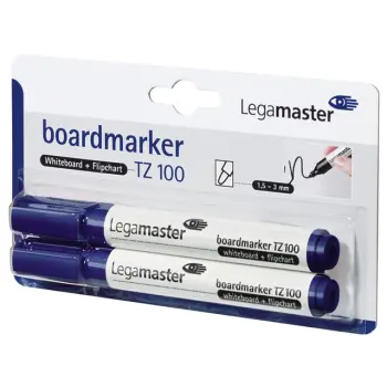 viltstift lega tz100 whiteboard rond 2mm blau