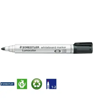 Steadtler whiteboard stift    zwart