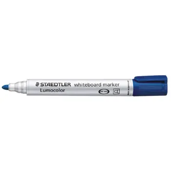 Steadtler whiteb. stift 2mm blauw