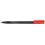 Overheadviltstift medium rood