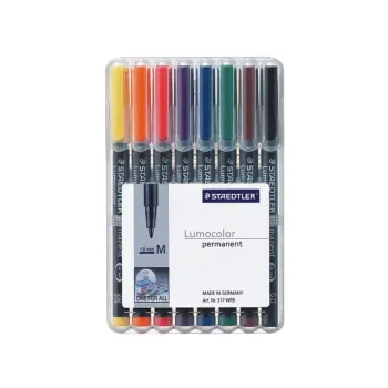 viltstift staedtler ohp lumocolor m 317 wp8