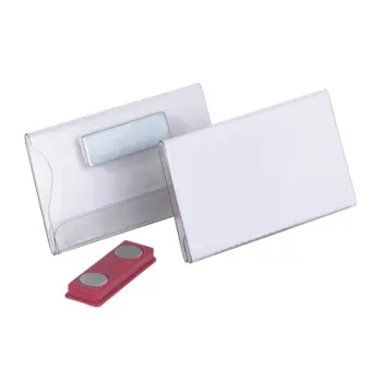 badge durable 8116.19 met magneet 40x75mm