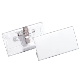 badge durable 8121.19 met combiklem 40x75mm