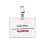 badge durable 8003 met clip 60x90mm