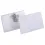 Badge+clip en speld 55x90 mm