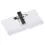 Europel Badge Clip + Speld 75 x 40 mm/24stuks