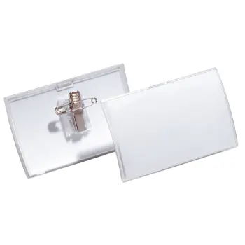 Badge click fold 8214 +clip 54x90mm