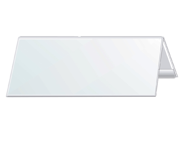 tafelnaambord durable 8053 85x300mm transp