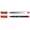 viltstift stabilo ohp m843 perm rond 1mm rood