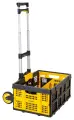Stanley trolley met opvouwbare krat