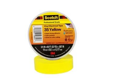 Scotch Vinyl Electro-Isolatieband, 35-19X20YL