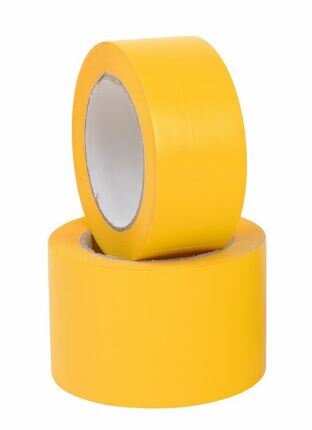 Dancop vloermarkeringstape geel 50mm x 33mtr