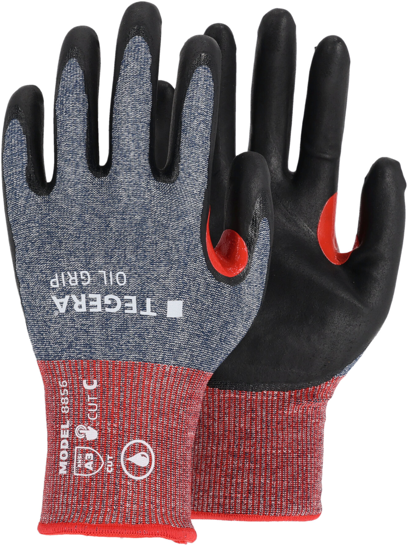 Tegera 8856 crf oil grip handschoen mt 6