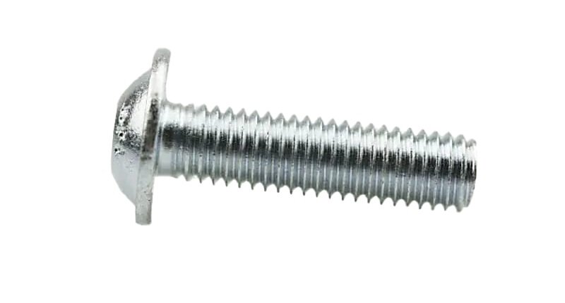 Laagbolkopflensbout binnen gal.verz. M 6 x 20