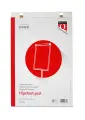 Flipoverpapier Quantore 65x95cm blanco/ruit