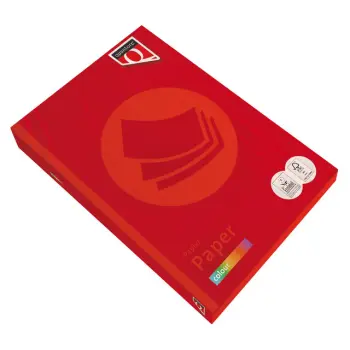 Kopieerpapier Quantore Colour A4 80gr felrood