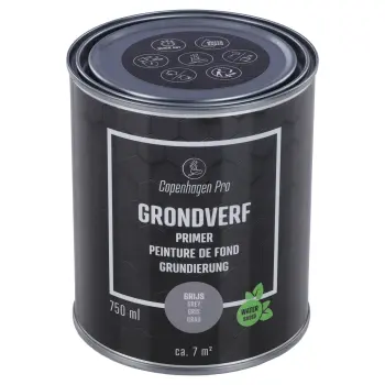 Copenhagen pro grondverf waterb. grijs 750ml