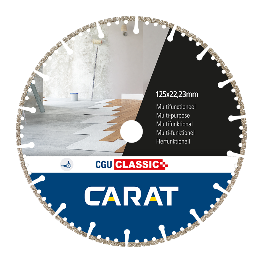 Carat multifunctioneel 125 x 22,23 mm