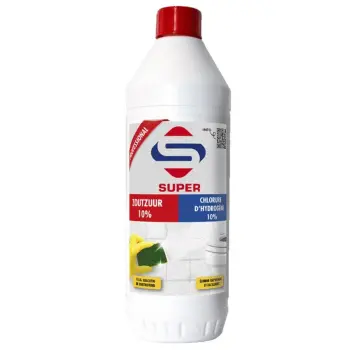 Super cleaners zoutzuur 10% 1ltr