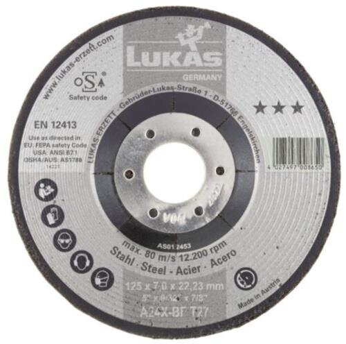 Lukas afbraamschijf T27 125 x7.0 A24X