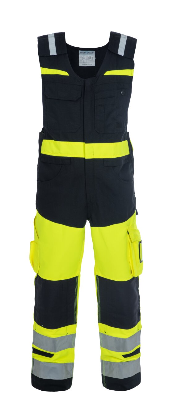 Hydrowear bodybroek Holland fl. geel/zwart 64