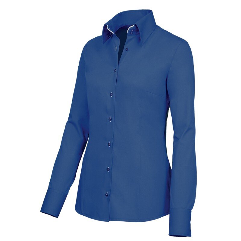 GC dames blouse koningsblauw 36