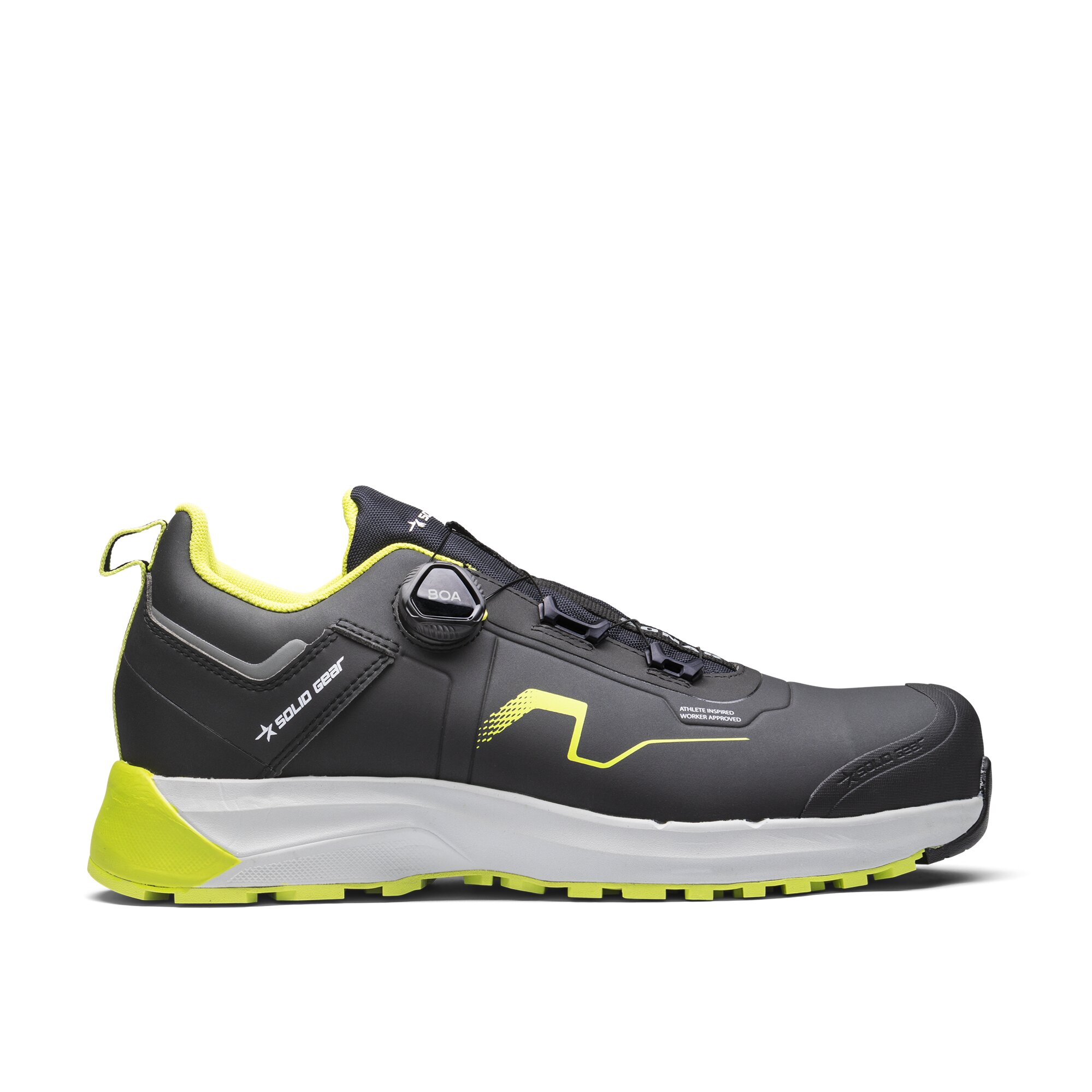 Solid Gear schoen Sonar Low S3S zwart 45