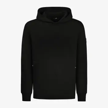 FHB hooded sweater Bennet zwart 5XL