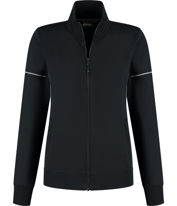 Santino dames sweatvest Colt zwart L