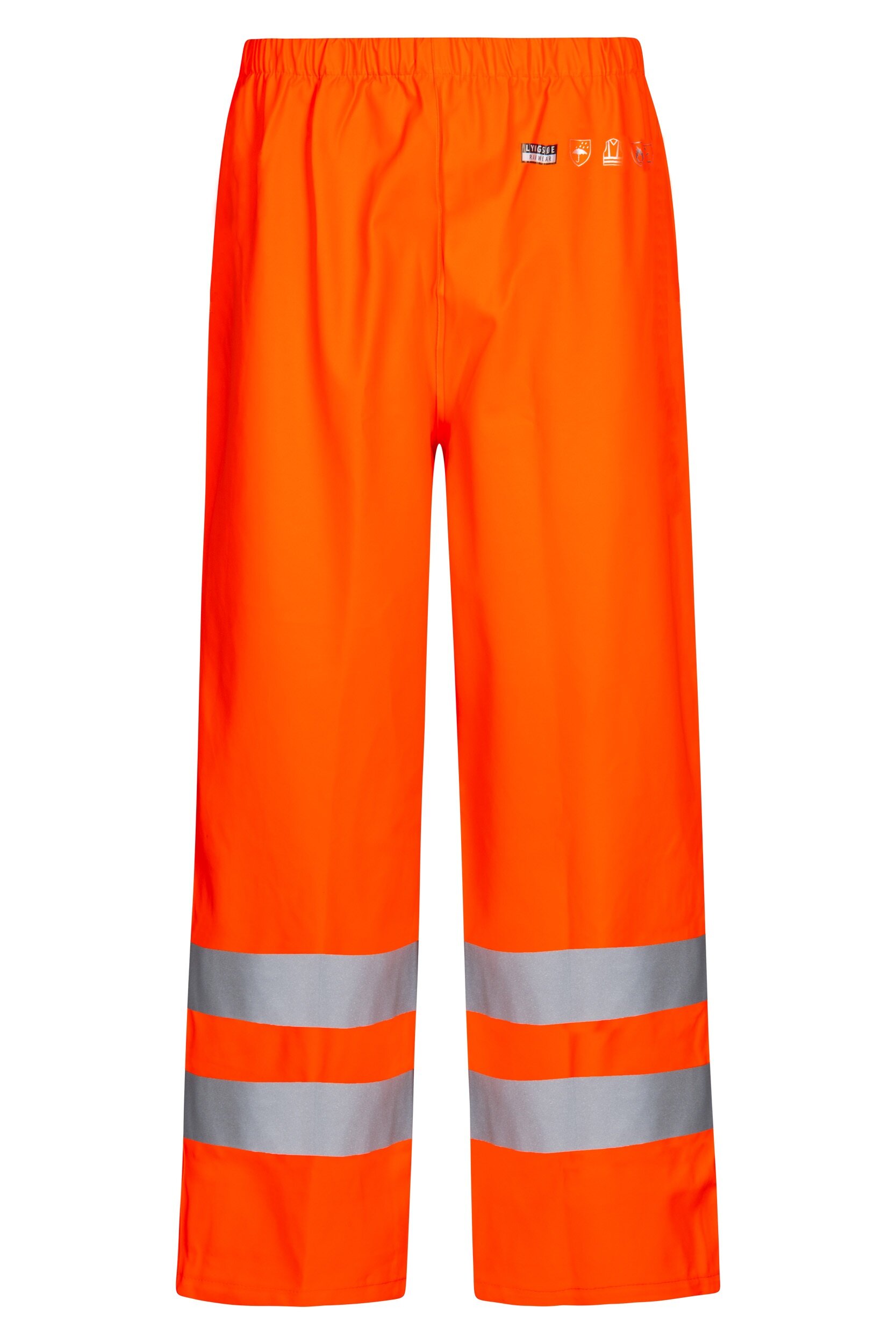 Lyngsoe regenbroek Hi-Vis oranje XL