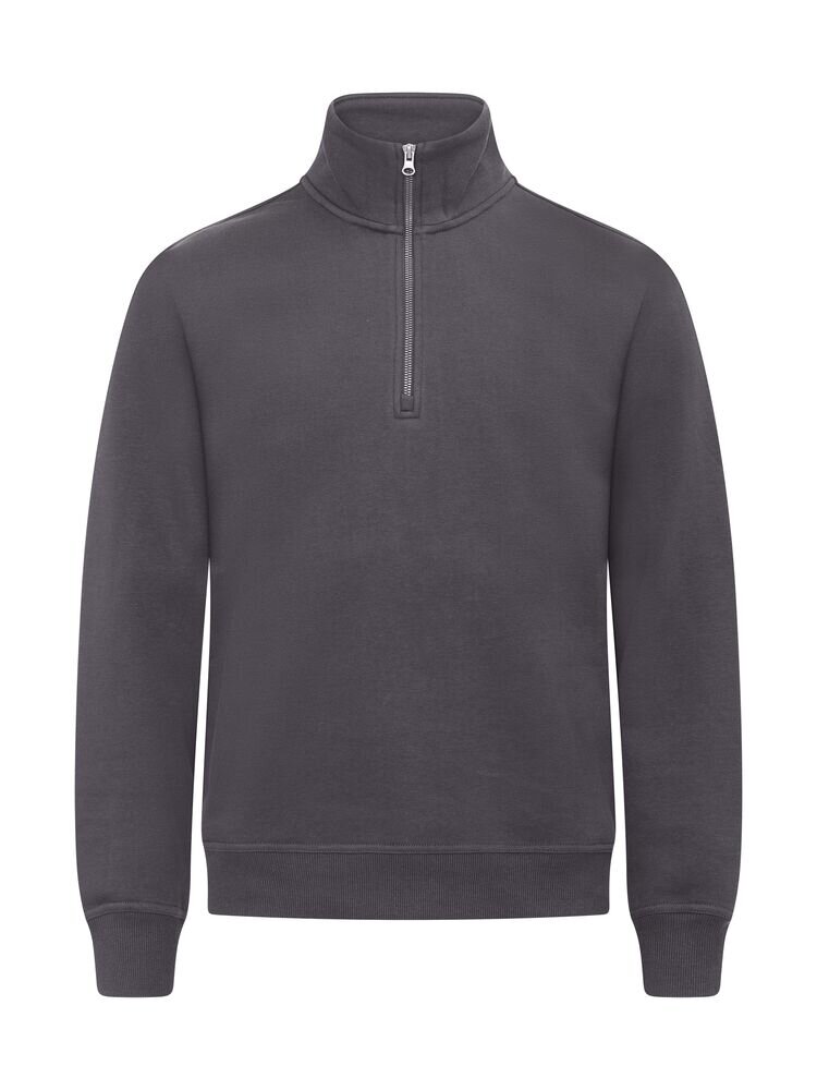 Clique half zip sweater Miami metaalgrijs 4XL