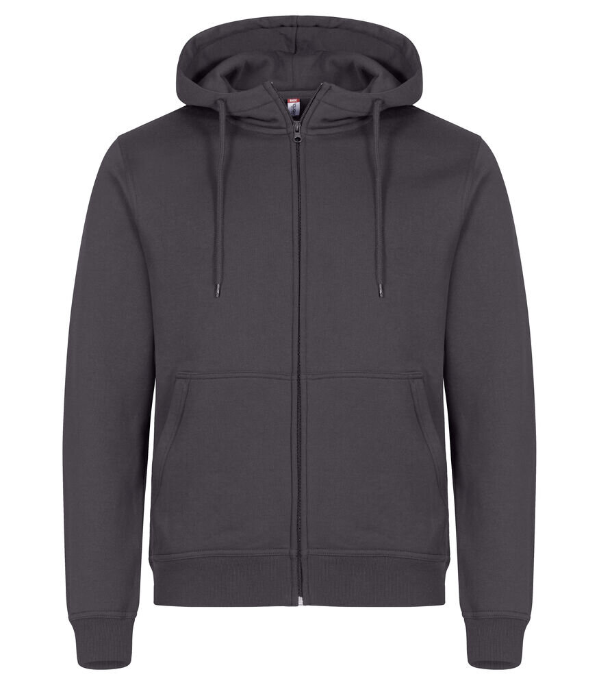 Clique hooded vest Miami metaalgrijs XL