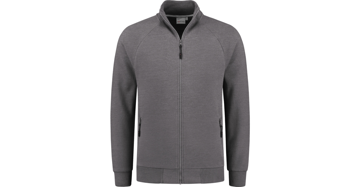 Santino sweatvest Ralph donker grijs M