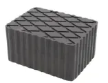 Rubberen mat (l x b x h) 160 x 120 x 80 mm