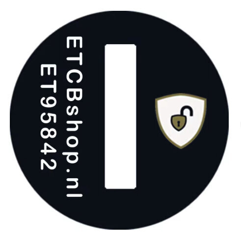 ETCB Anti kerntrek ronde frees sticker 50st