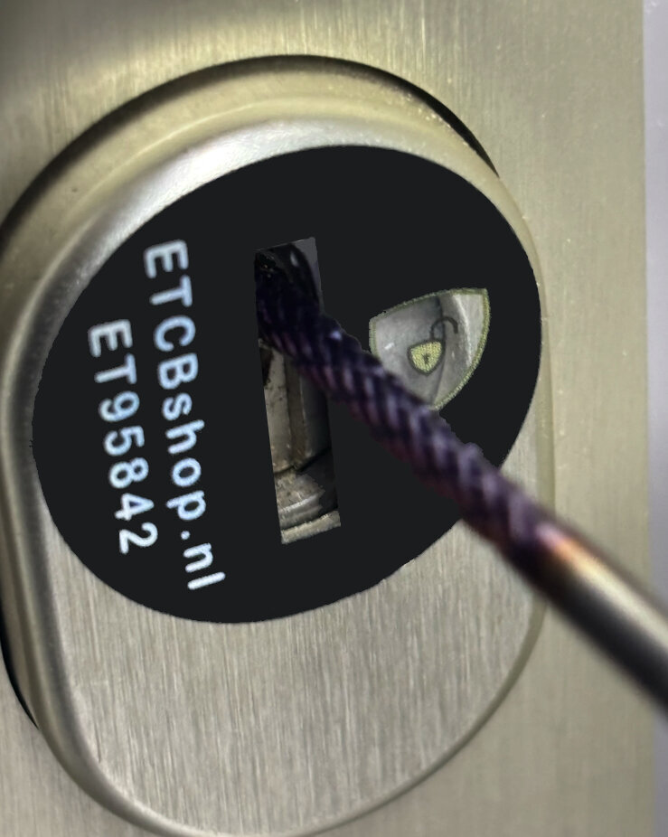 ETCB Anti kerntrek ronde frees sticker 50st