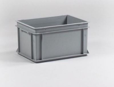 Magazijnbak 600x400x220mm 40 liter grijs
