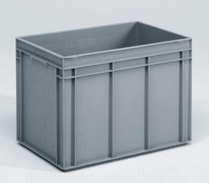 Magazijnbak 600x400x425mm 90 liter grijs