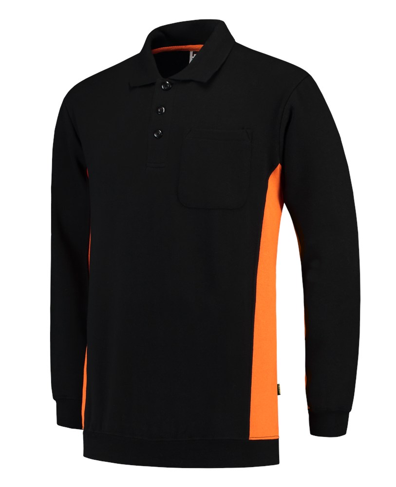 Afbeelding TRICORP WORKWEAR polosweater bicolor borstzak 302001