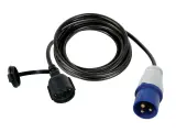 Perel Schuko CEE stekker verloopkabel 3m