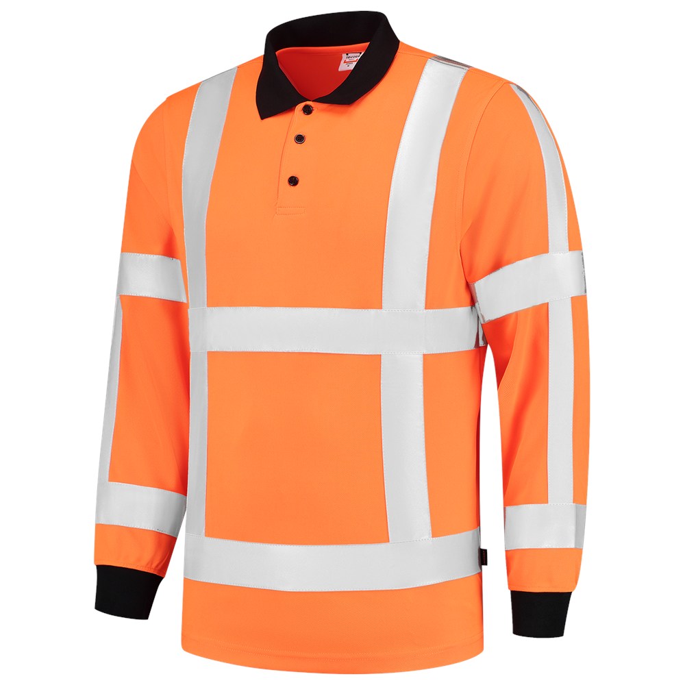 Afbeelding TRICORP SAFETY poloshirt rws birdseye lange mouw 203005